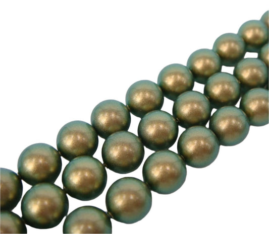 Austrian Pearl Iridescent Green (6MM)